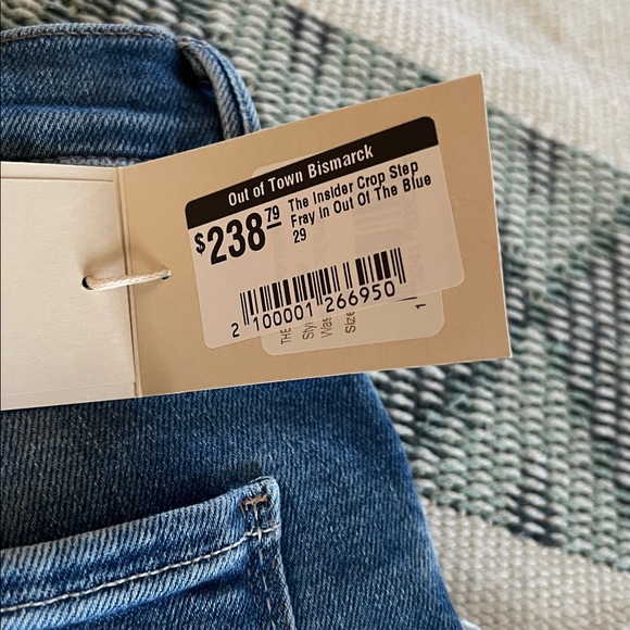 MOTHER The Insider Crop Step Fray jeans - Picture 2 of 6